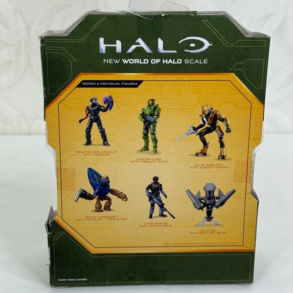 HALO Infinite Series 2 Master Chief with Assault Rifle 4.5 inch Action Figure - Picture 3 of 7